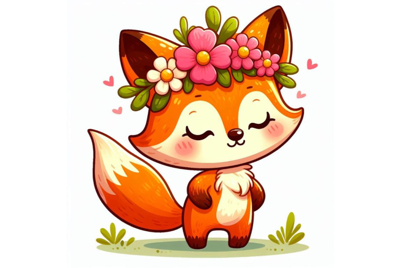 12-illustration-of-a-cute-orangeset