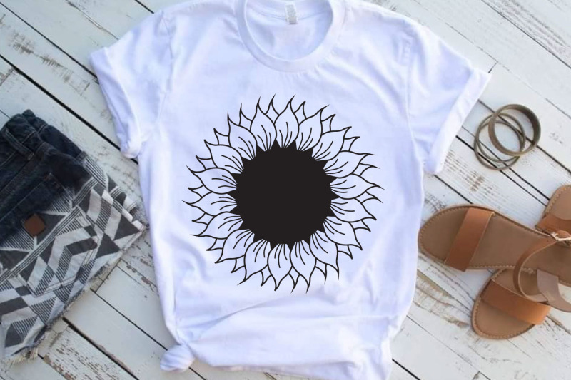 sunflower-svg-sunflower-vector-design