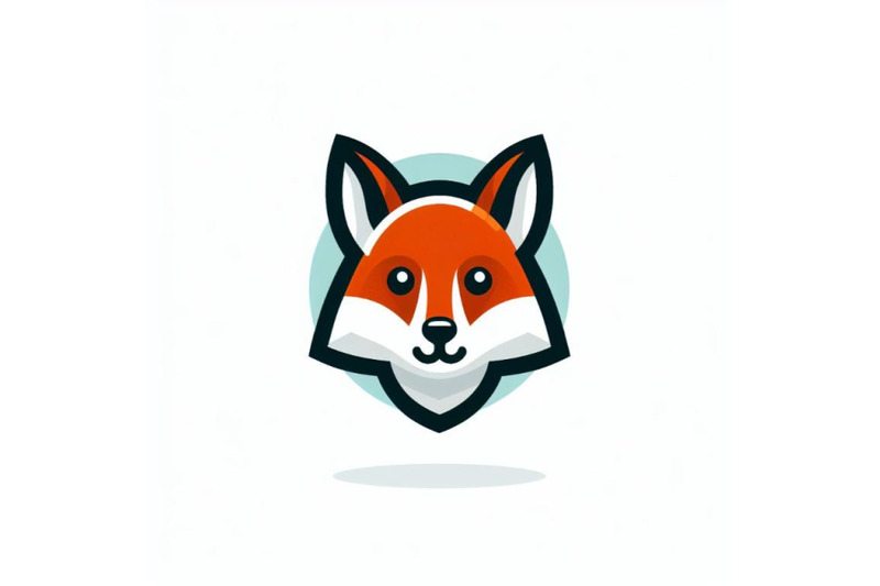 12-fox-head-logo-minimal-modern-set