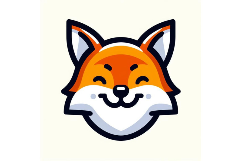 12-fox-head-logo-minimal-modern-set