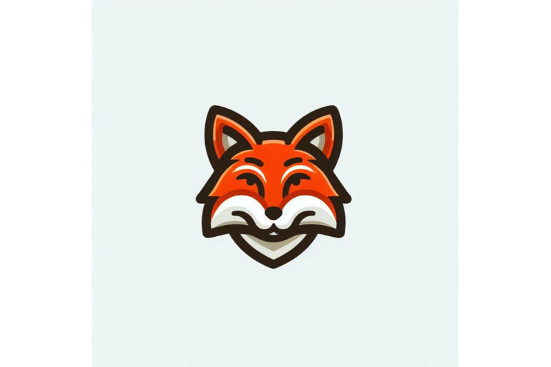 12-fox-head-logo-minimal-modern-set