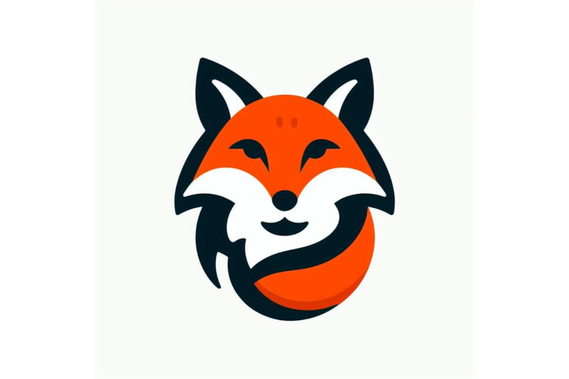 12-fox-head-logo-minimal-modern-set