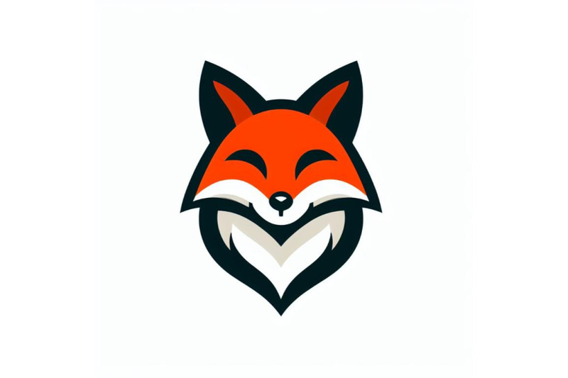 12-fox-head-logo-minimal-modern-set