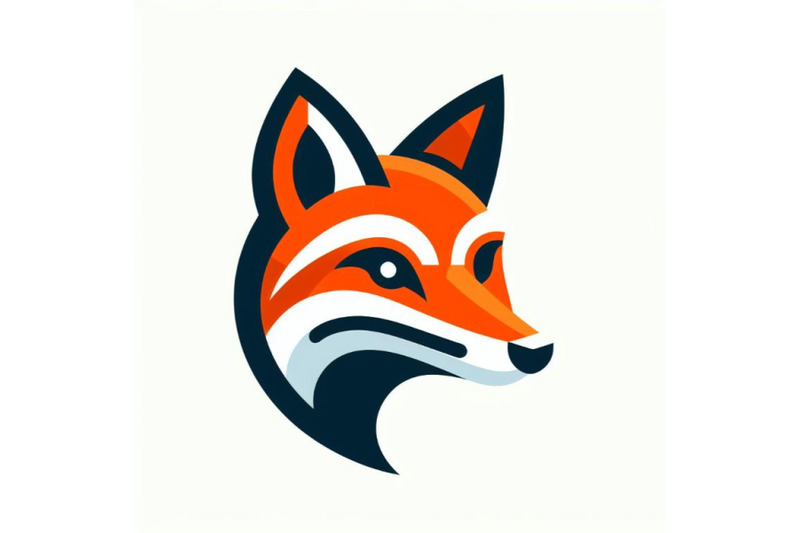 12-fox-head-logo-minimal-modern-set