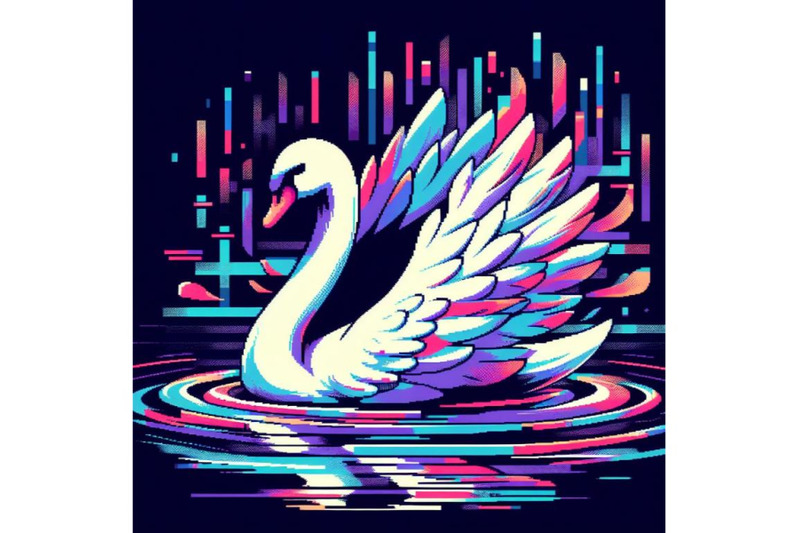 12-illustration-swan-in-glitch-aset