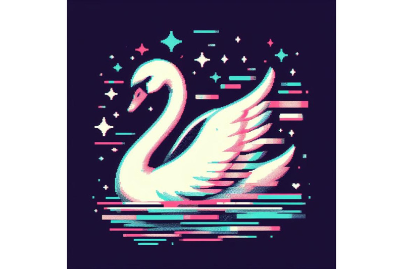 12-illustration-swan-in-glitch-aset