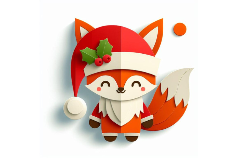 12-vector-cute-christmas-paper-cset