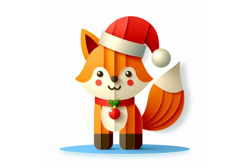 12-vector-cute-christmas-paper-cset