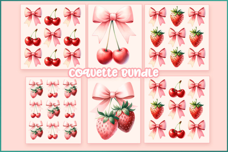 coquette-mega-bundle-pink-bow-amp-strawberry-png-bundle-cottagecore-aesthetic-preppy-sublimation-designs-soft-girl-digital-download-trendy