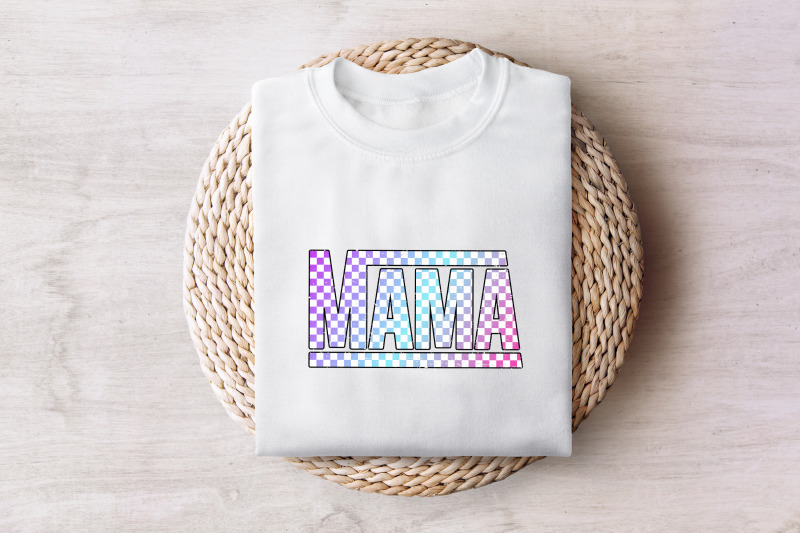 retro-checkered-mama-png-distressed-mom-t-shirt-design-sublimation-mother-039-s-day-gift-best-sellers-png-mama-shirt-checkered-flag-graphic