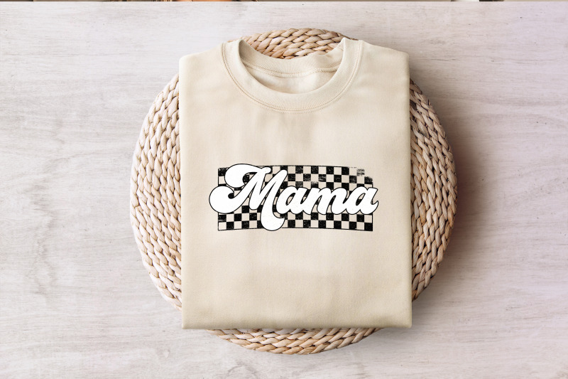 retro-checkered-mama-png-trendy-t-shirt-design-distressed-mama-sublimation-mother-039-s-day-gift-neutral-aesthetic