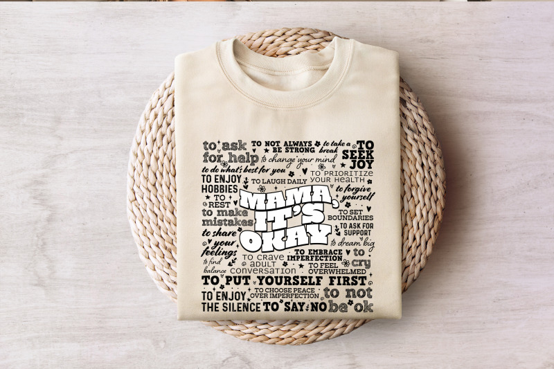 mama-it-039-s-okay-png-mother-039-s-day-inspirational-quote-mental-health-sublimation-design-motivational-retro-clipart-original-designer-png