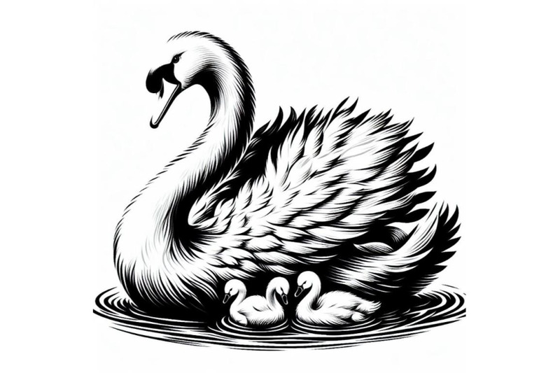 12-white-swan-with-long-plumagset