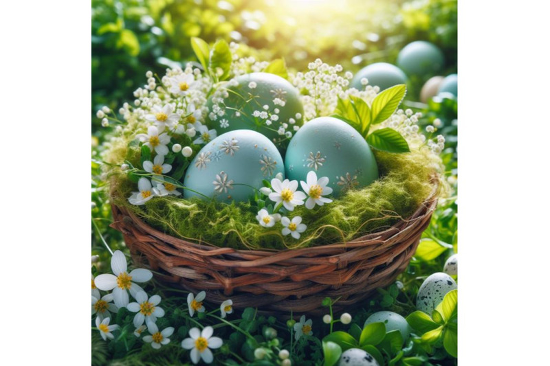 12-easter-eggs-in-green-grassset