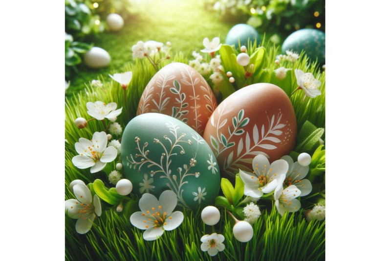 12-easter-eggs-in-green-grassset