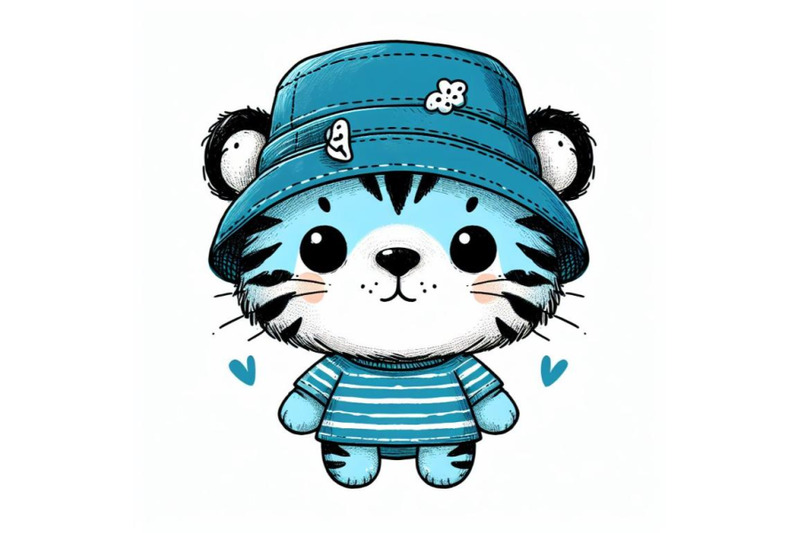 12-hand-drawn-cute-little-tigeset
