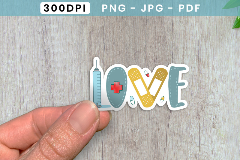 love-nurse-sticker-printable