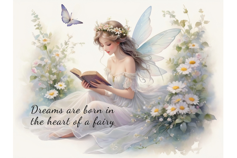 book-fairy-quote-canva-editable-template