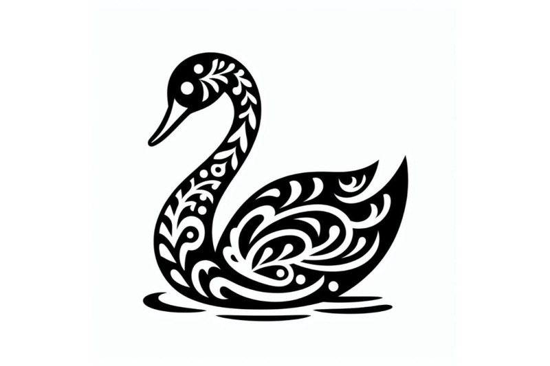 12-black-and-white-swan-with-bundle