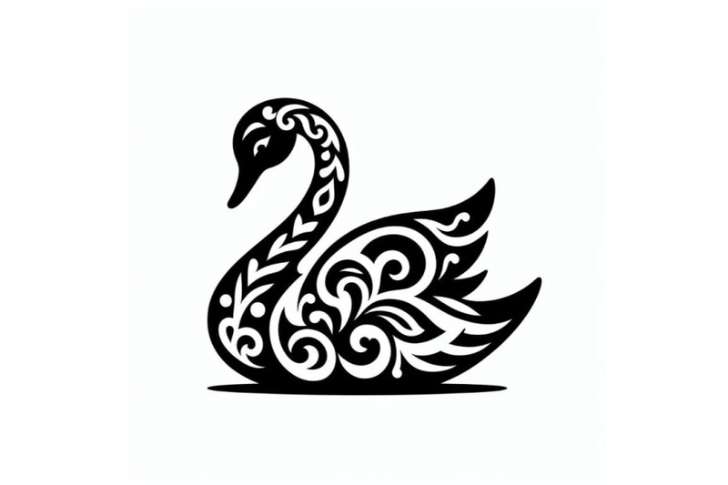 12-black-and-white-swan-with-bundle