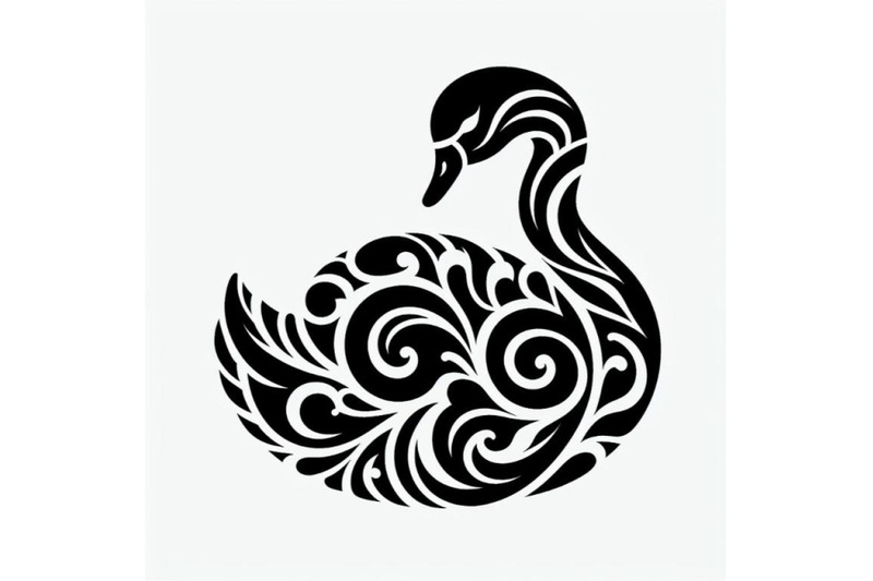 12-black-and-white-swan-with-bundle