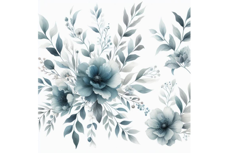 12-watercolor-dusty-blue-flor-bundle