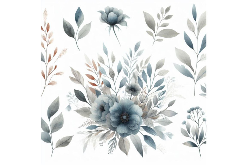 12-watercolor-dusty-blue-flor-bundle