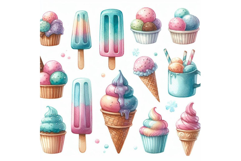 12-watercolor-frozen-sweets-bundle