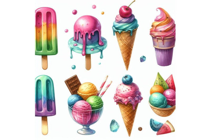 12-watercolor-frozen-sweets-bundle