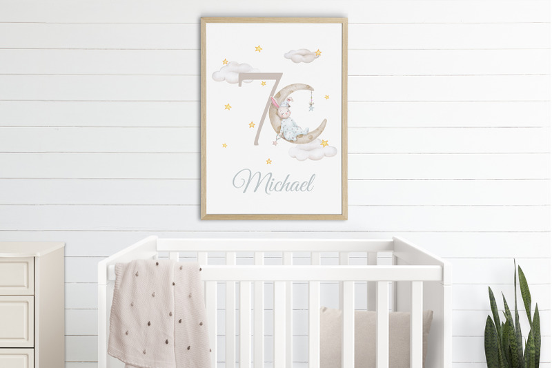 baby-milestone-card-watercolor-7-months