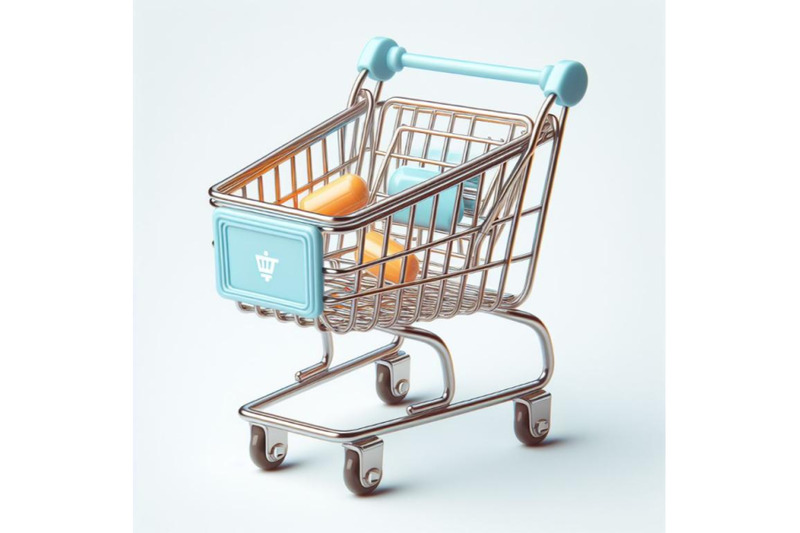 12-empty-shopping-trolley-isolset