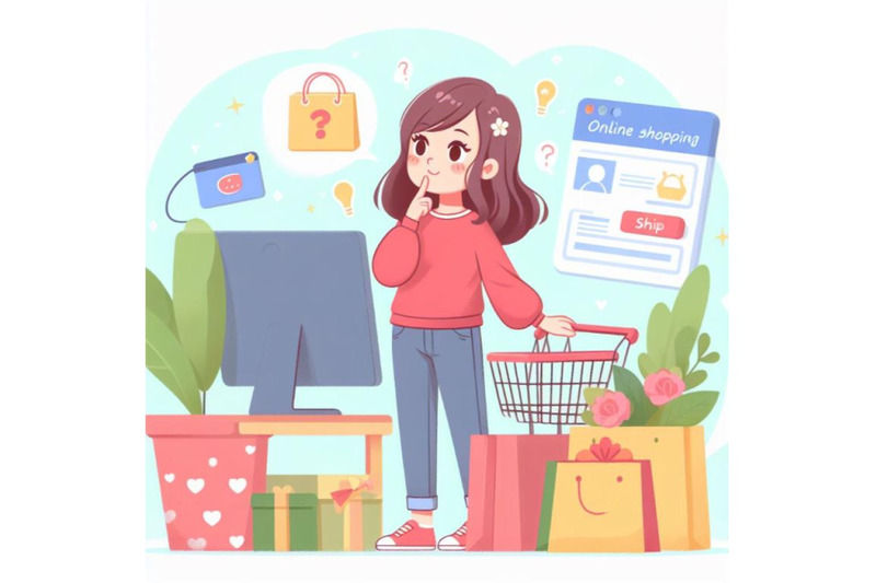 12-illustration-of-online-shoset