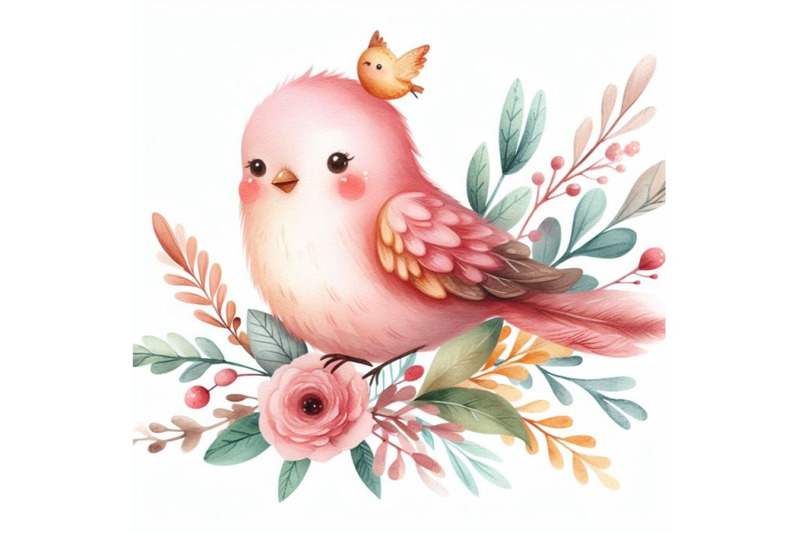 12-cute-bird-watercolor-vectorset