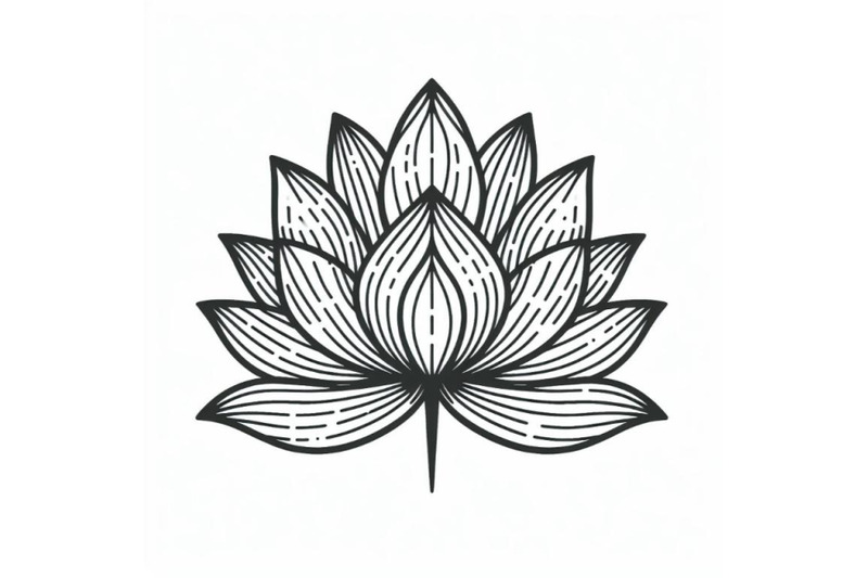 12-trendy-lotus-line-art-vectoset