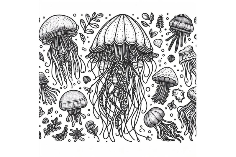 12-jellyfish-line-art-style-han-bundle