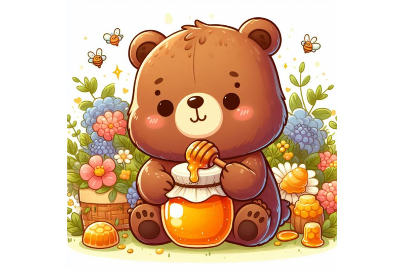 12-illustration-of-cute-bear-hol-bundle