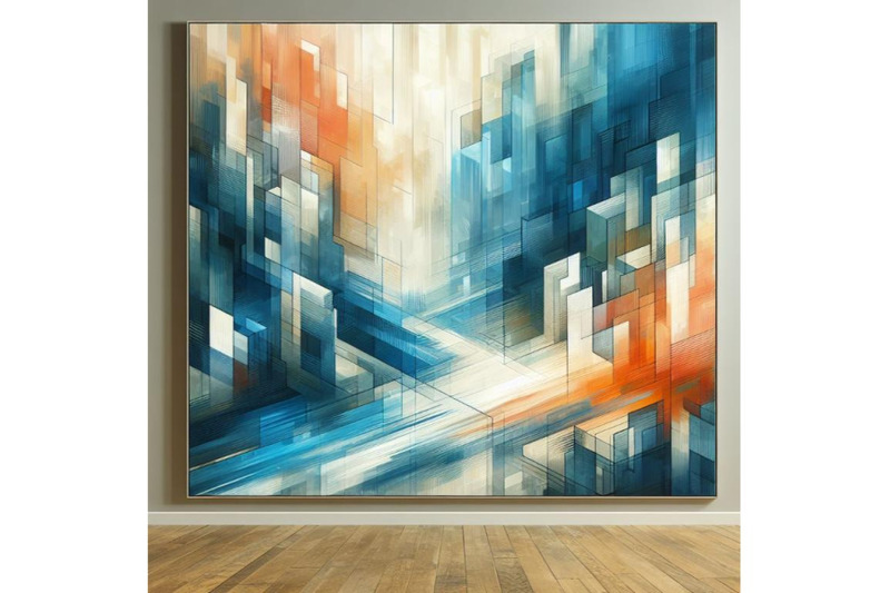 12-geometric-painting-in-blue-an-bundle