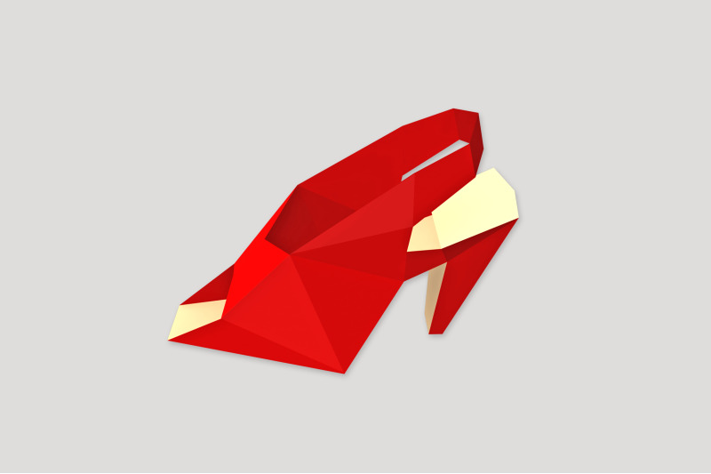 diy-nude-pump-3d-papercraft