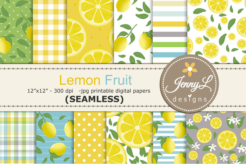 lemon-fruit-seamless-digital-papers