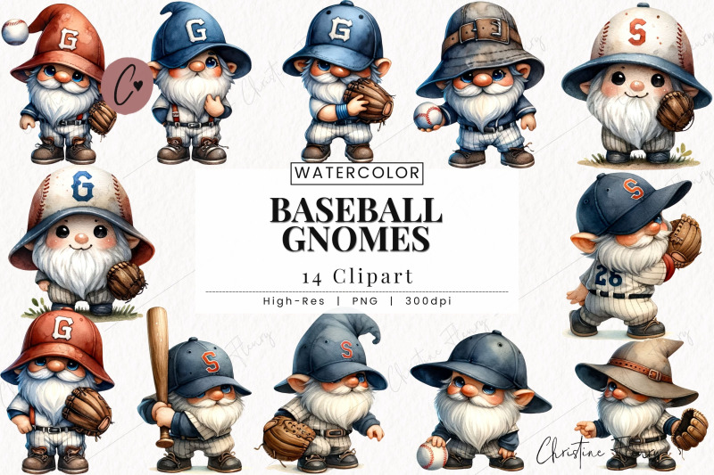 watercolor-baseball-gnomes-clipart