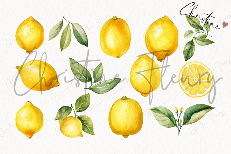 watercolor-lemons-clipart