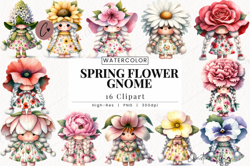 spring-flower-gnomes-clipart
