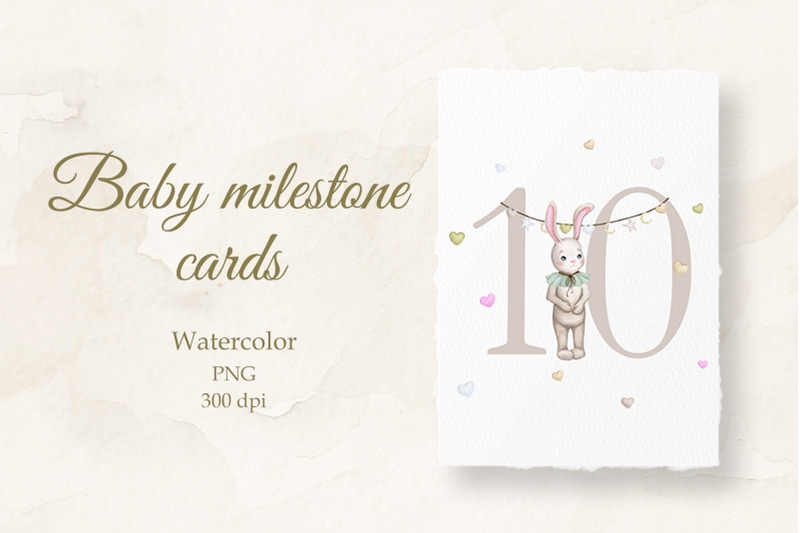 baby-milestone-card-watercolor-10months