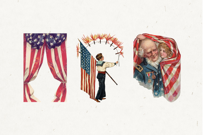 july-4-independence-day-vintage-clipart