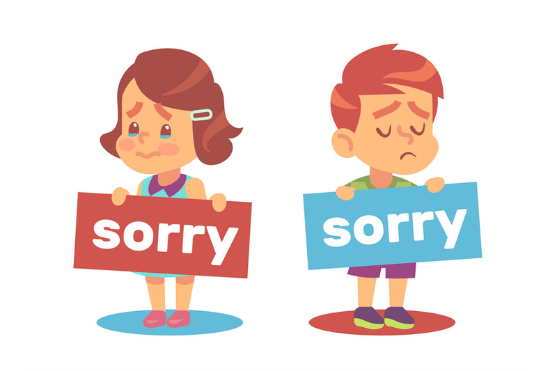 sad-boy-and-girl-hold-up-sign-with-word-sorry-on-it-kids-with-banners