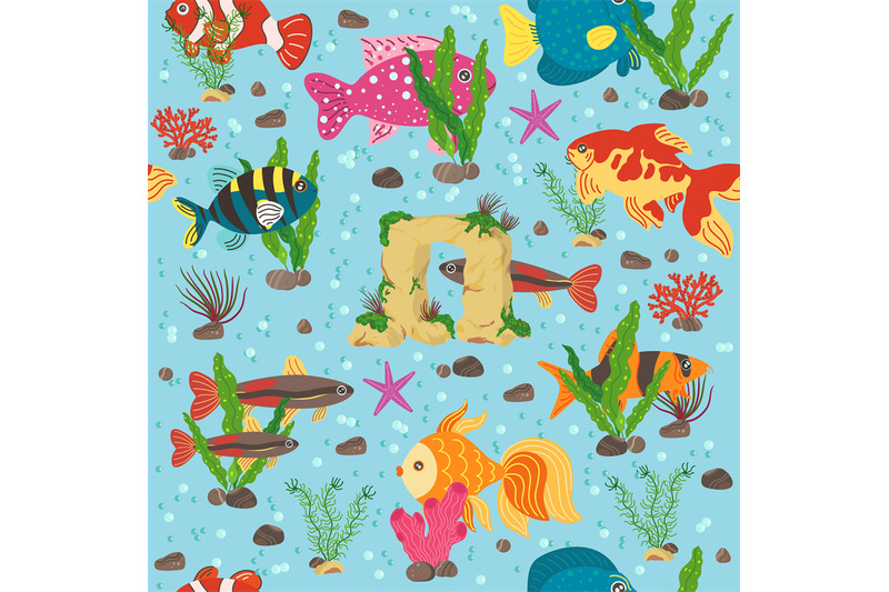 seamless-pattern-with-sea-fish-underwater-world-decorative-algae-and