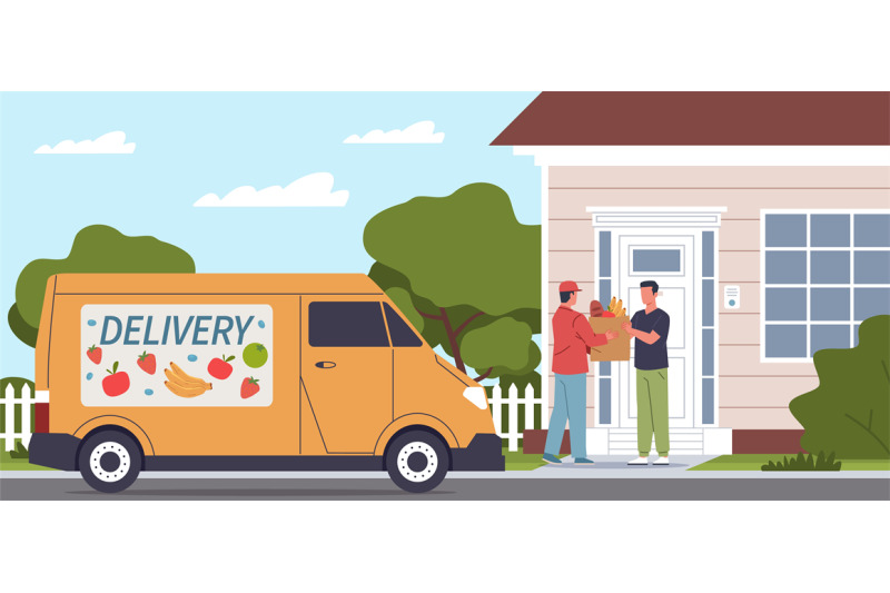 food-delivery-scene-courier-in-overalls-passes-groceries-package-to-m