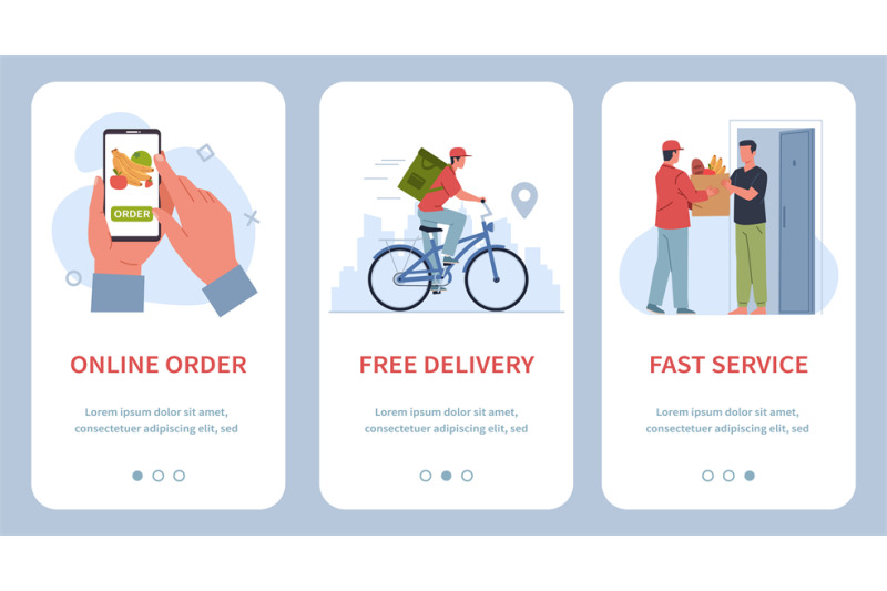food-grocery-delivery-banners-ordering-products-by-phone-and-via-app