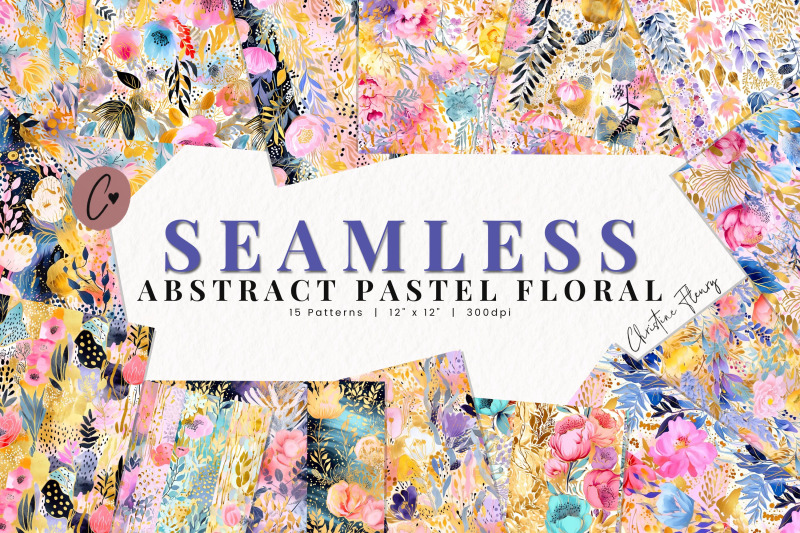 seamless-abstract-pastel-floral-patterns