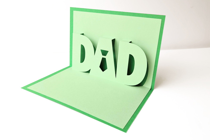 dad-with-tie-kirigami-word-pop-up-card-svg-png-dxf-eps
